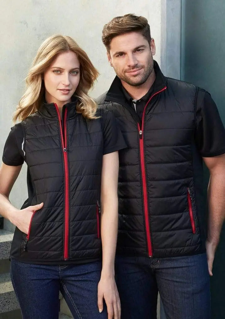 Biz Collection Men’s Stealth Tech Vest J616m Metro Workwear.